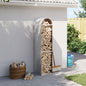 Log Holder Galvanised Steel