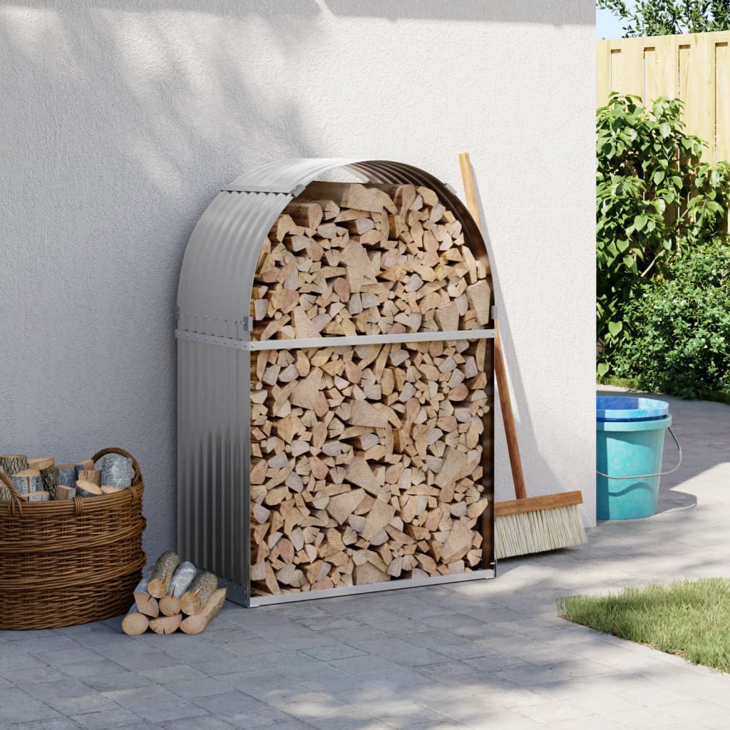Log Holder Galvanised Steel