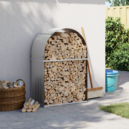 Log Holder Galvanised Steel