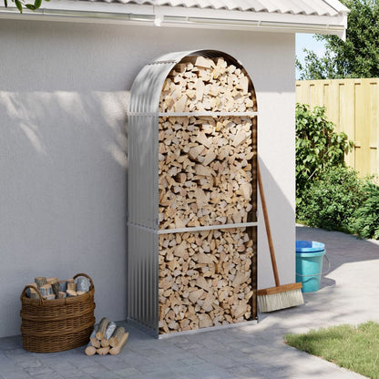 Log Holder Galvanised Steel