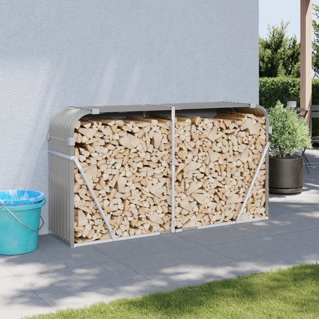 Log Holder Galvanised Steel