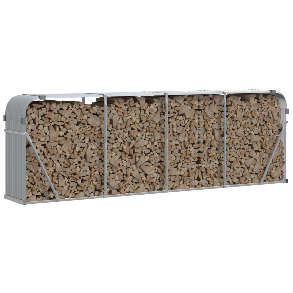 Log Holder Galvanised Steel