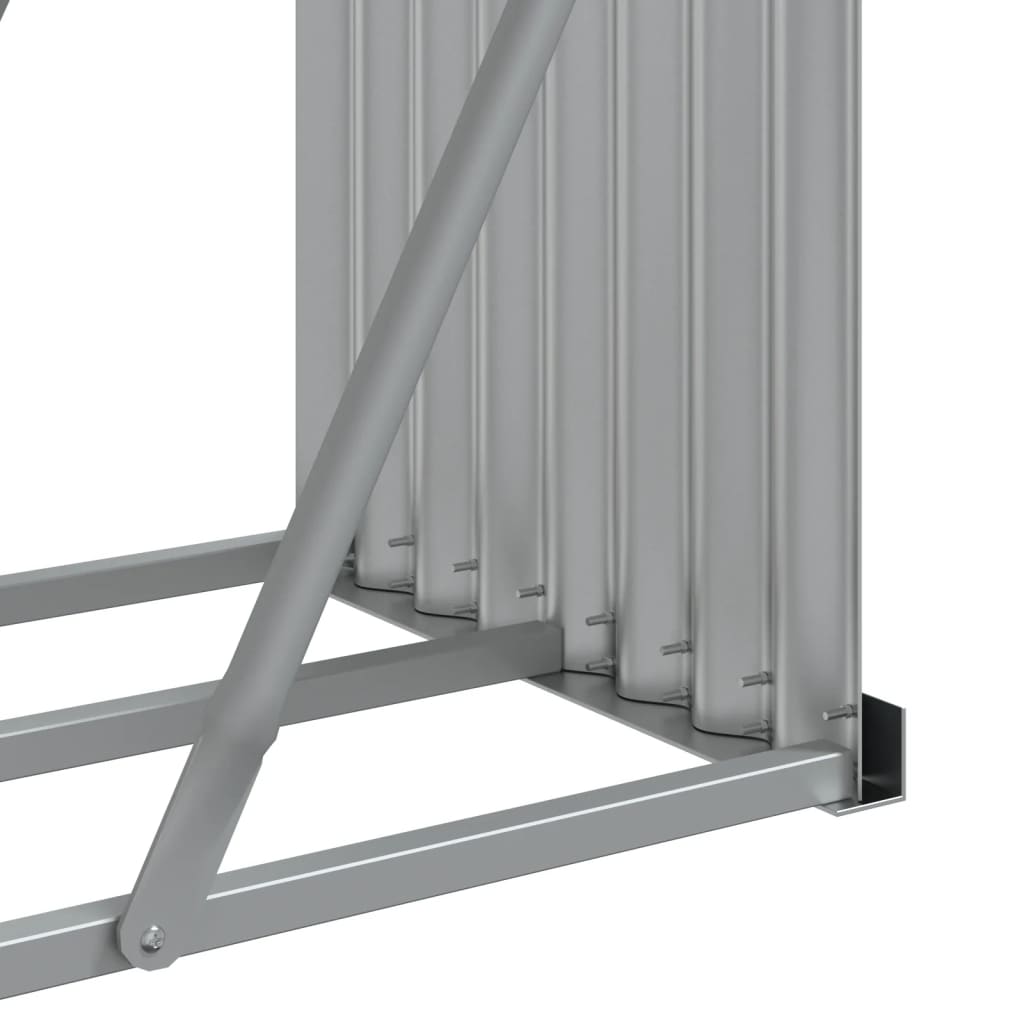 Log Holder Galvanised Steel