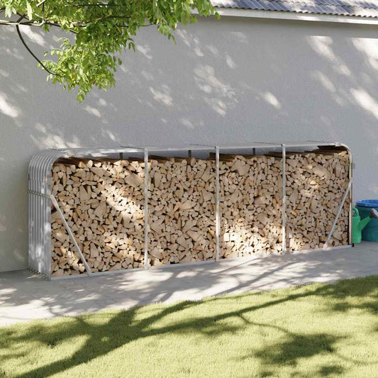 Log Holder Galvanised Steel