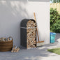 Log Holder Galvanised Steel