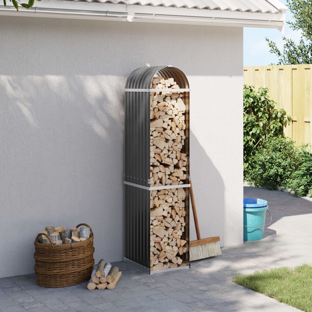 Log Holder Galvanised Steel