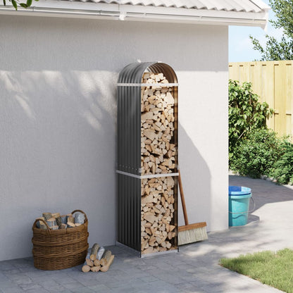 Log Holder Galvanised Steel