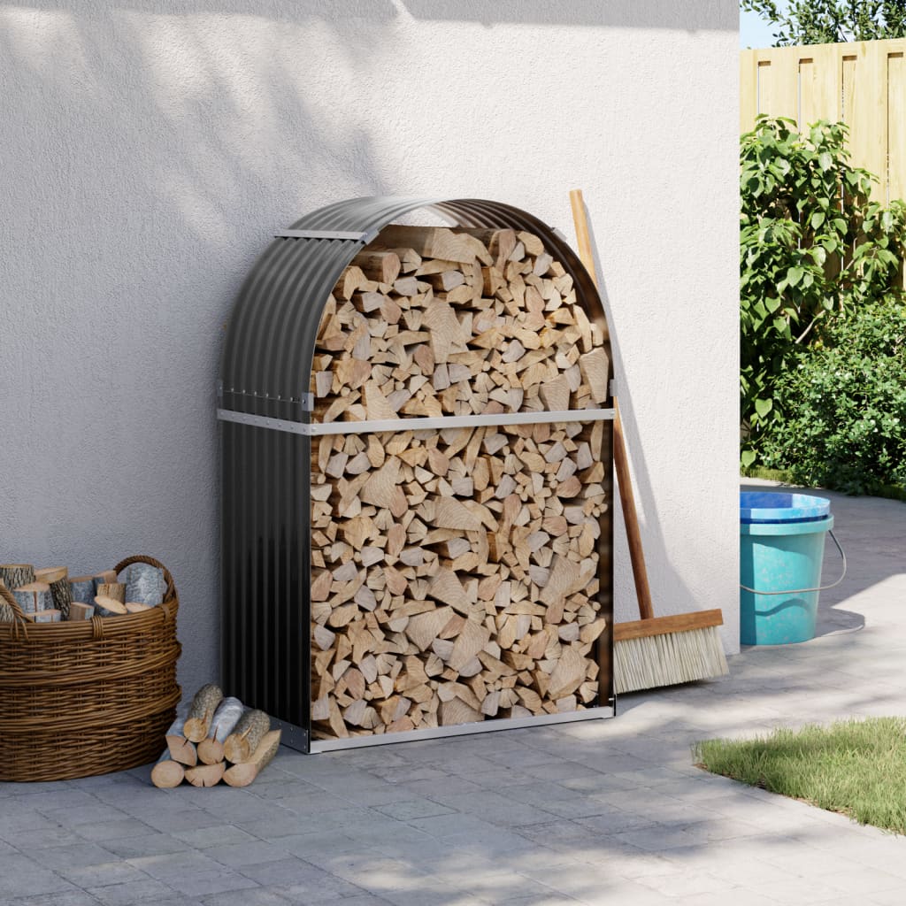 Log Holder Galvanised Steel