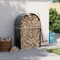 Log Holder Galvanised Steel