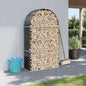 Log Holder Galvanised Steel