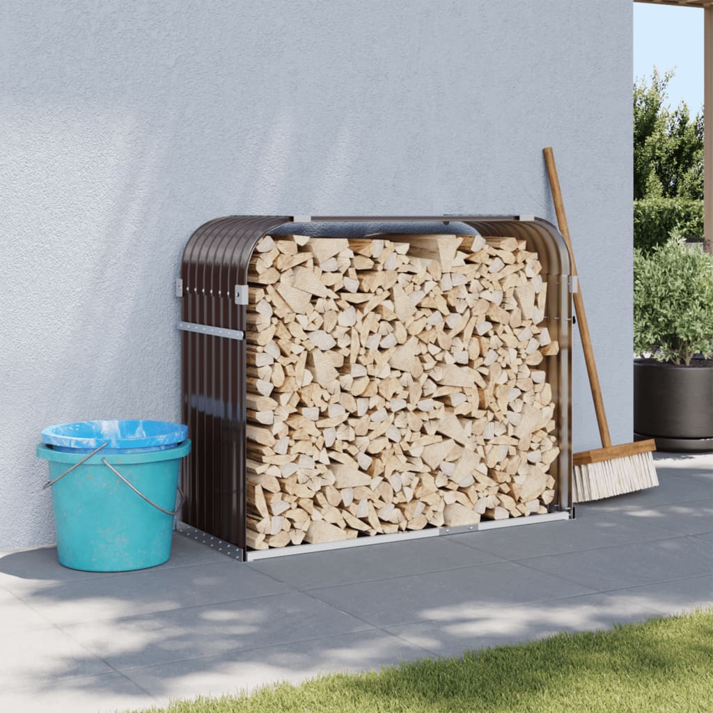 Log Holder Galvanised Steel