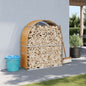 Log Holder Galvanised Steel