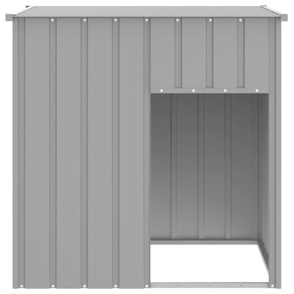 Dog House With Roof 110X103X109 Cm Galvanised Steel
