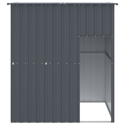 Dog House With Roof 165X153X181 Cm Galvanised Steel