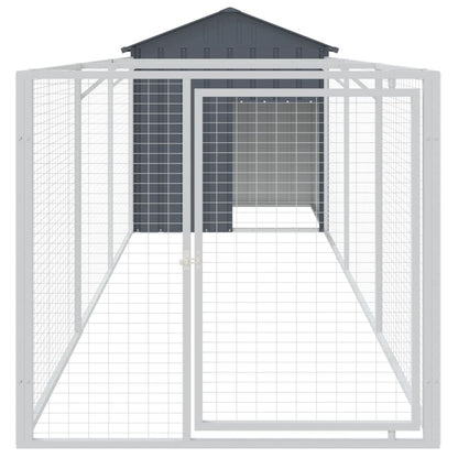 Dog House With Roof Galvanised Steel