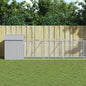 Dog House With Roof Galvanised Steel
