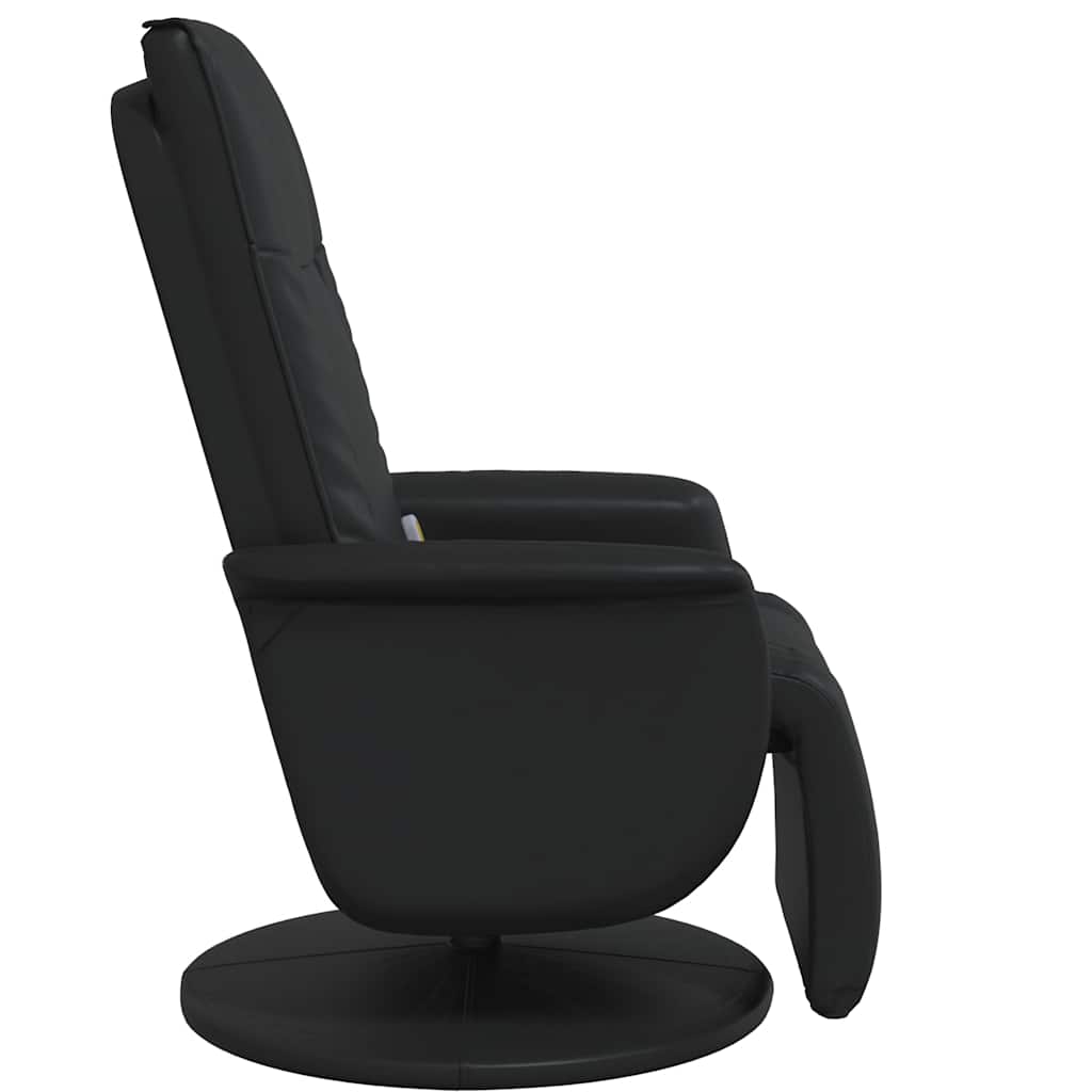 Massage Recliner Chair With Footrest Faux Leather