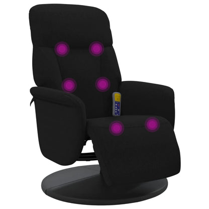 Massage Recliner Chair With Footrest Velvet
