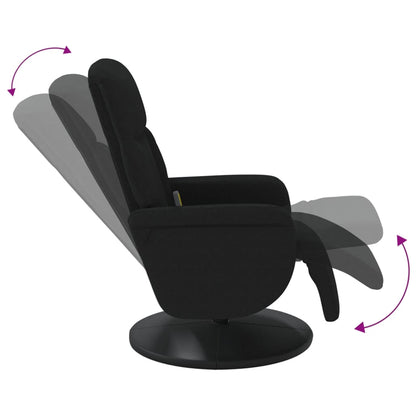 Massage Recliner Chair With Footrest Velvet