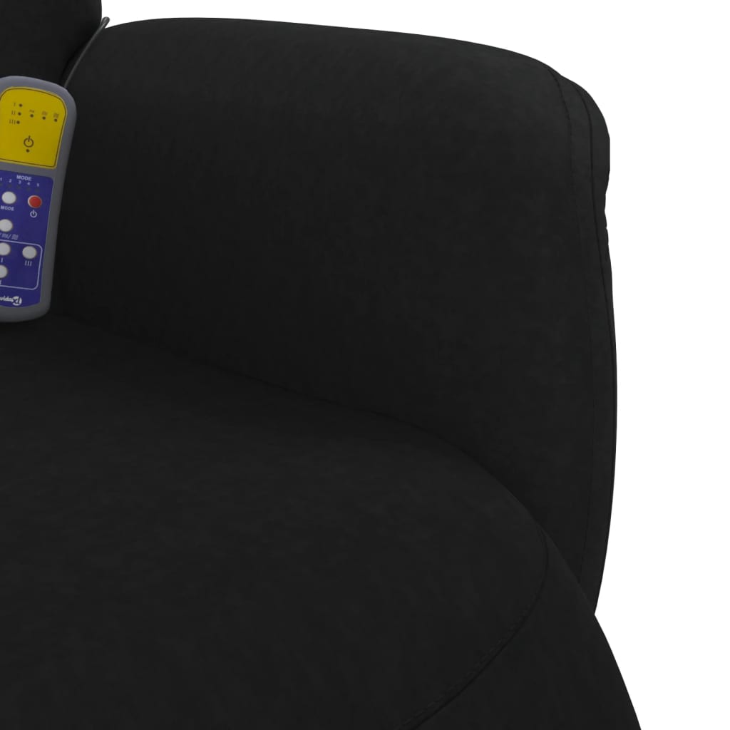 Massage Recliner Chair With Footrest Velvet