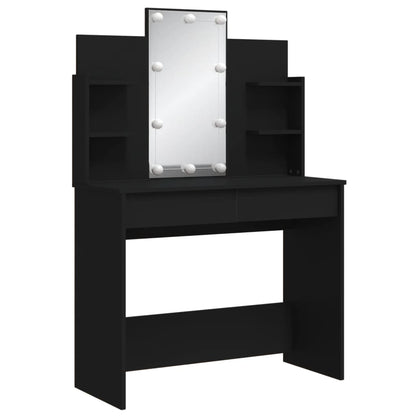 Dressing Table With Led Lights 96X40X142 Cm