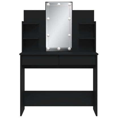Dressing Table With Led Lights 96X40X142 Cm