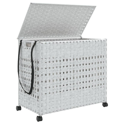 Laundry Basket With Wheels 66X35X60 Cm Rattan