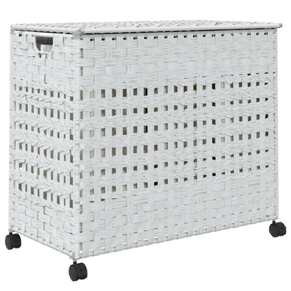 Laundry Basket With Wheels 66X35X60 Cm Rattan