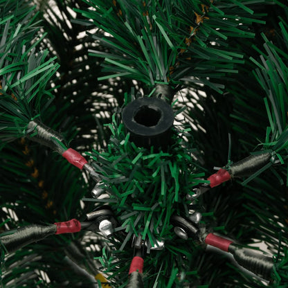 Artificial Hinged Christmas Tree With Cones And Berries