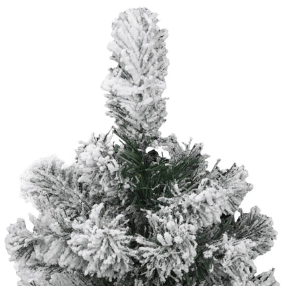 Artificial Hinged Christmas Tree With Flocked Snow