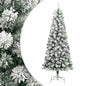Artificial Hinged Christmas Tree With Flocked Snow