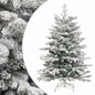 Artificial Hinged Christmas Tree With Flocked Snow