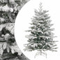 Artificial Hinged Christmas Tree With Flocked Snow