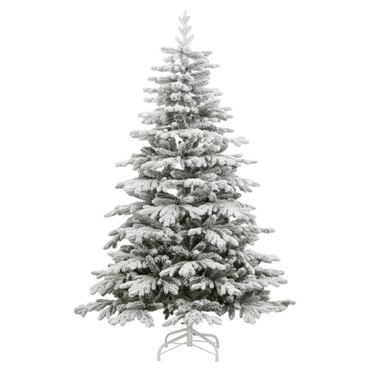 Artificial Hinged Christmas Tree With Flocked Snow