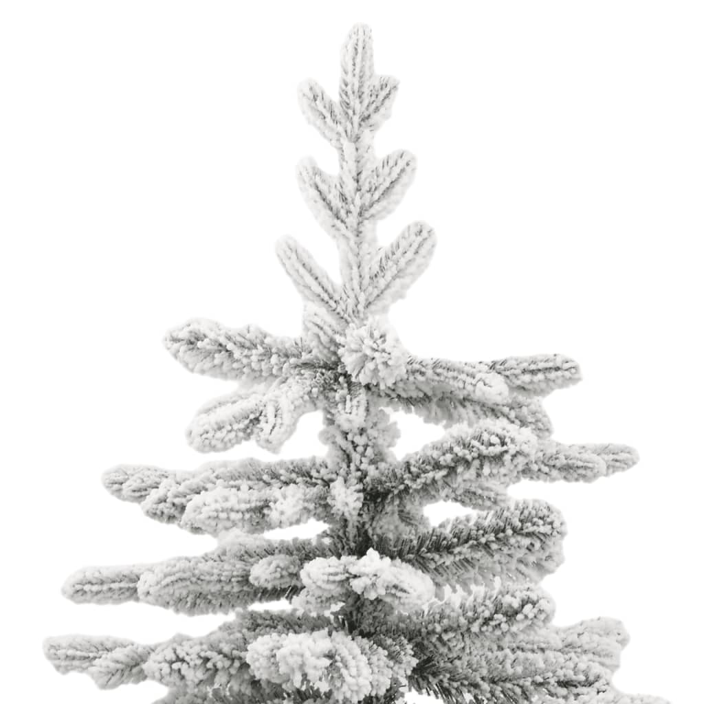Artificial Hinged Christmas Tree With Flocked Snow