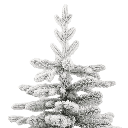 Artificial Hinged Christmas Tree With Flocked Snow