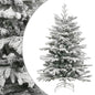 Artificial Hinged Christmas Tree With Flocked Snow