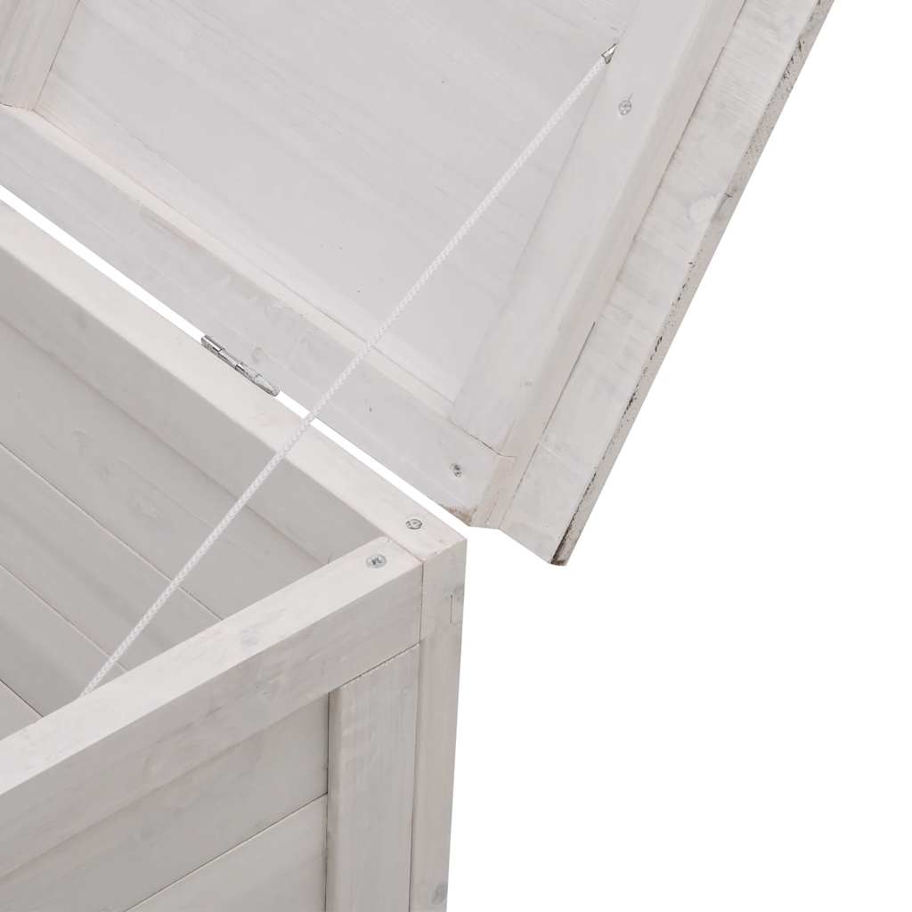 Garden Storage Box Solid Wood Fir