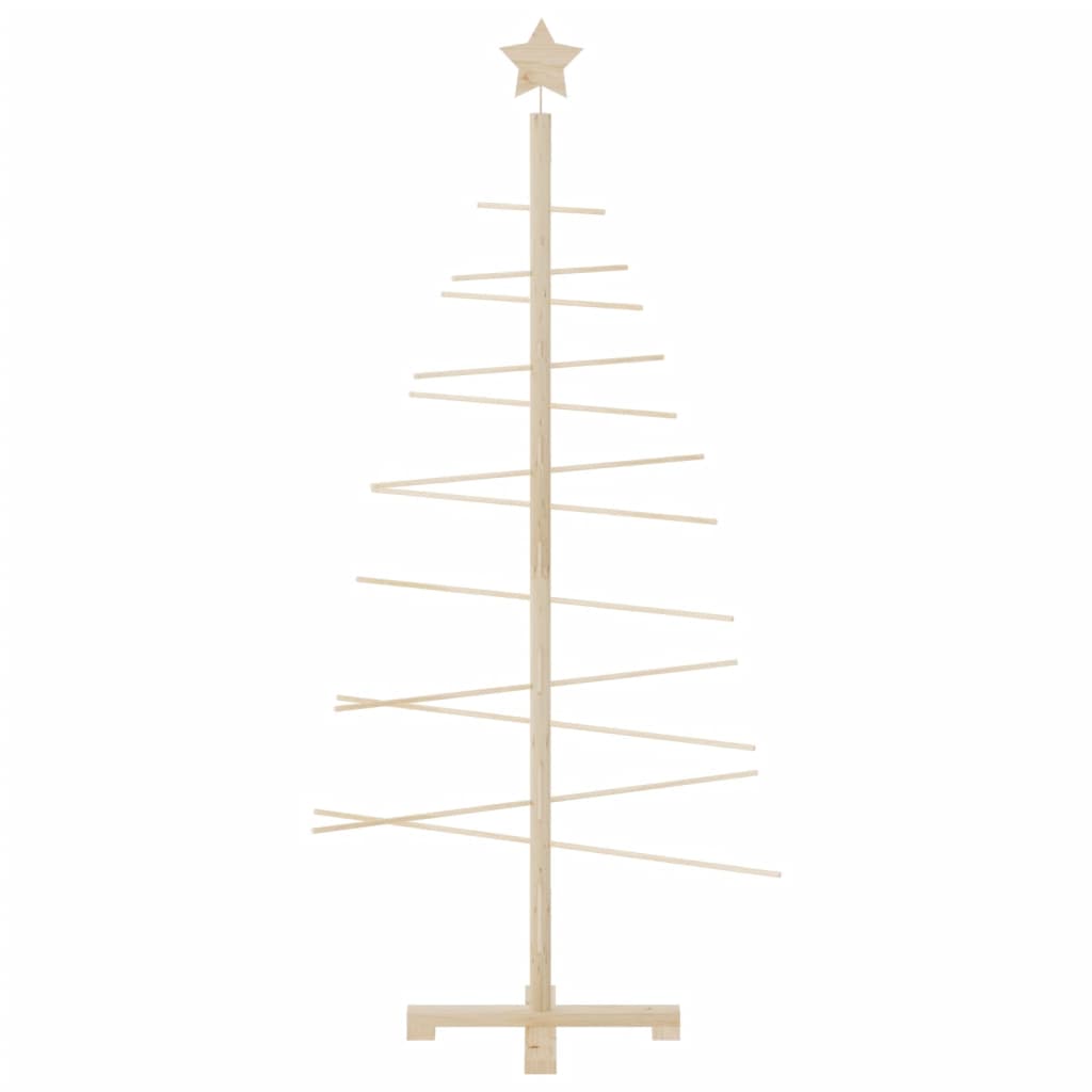 Wooden Christmas Tree For Decoration Solid Wood Pine