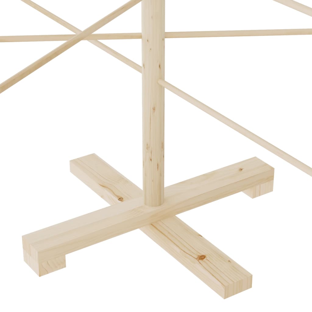 Wooden Christmas Tree For Decoration Solid Wood Pine