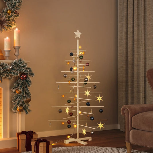 Wooden Christmas Tree For Decoration Solid Wood Pine
