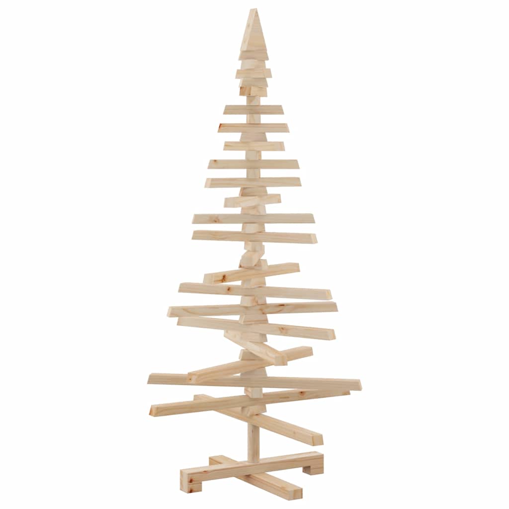 Wooden Christmas Tree For Decoration Solid Wood Pine