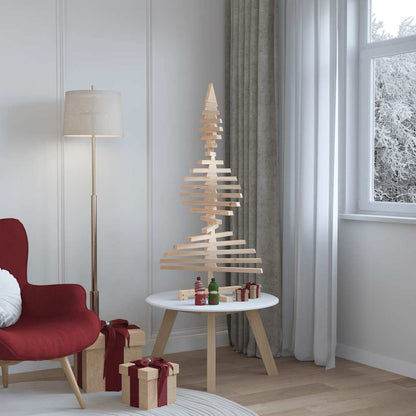 Wooden Christmas Tree For Decoration Solid Wood Pine