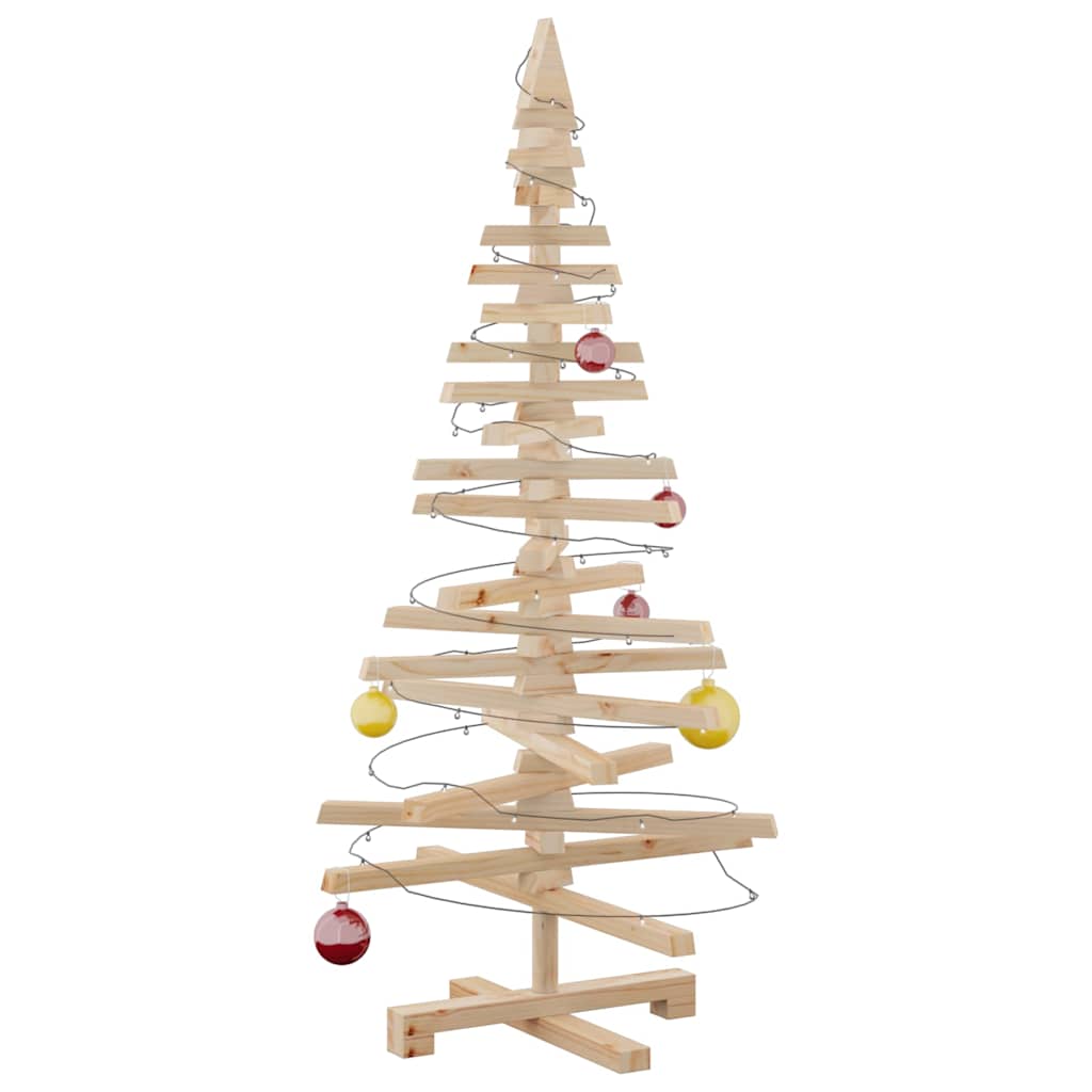 Wooden Christmas Tree For Decoration Solid Wood Pine