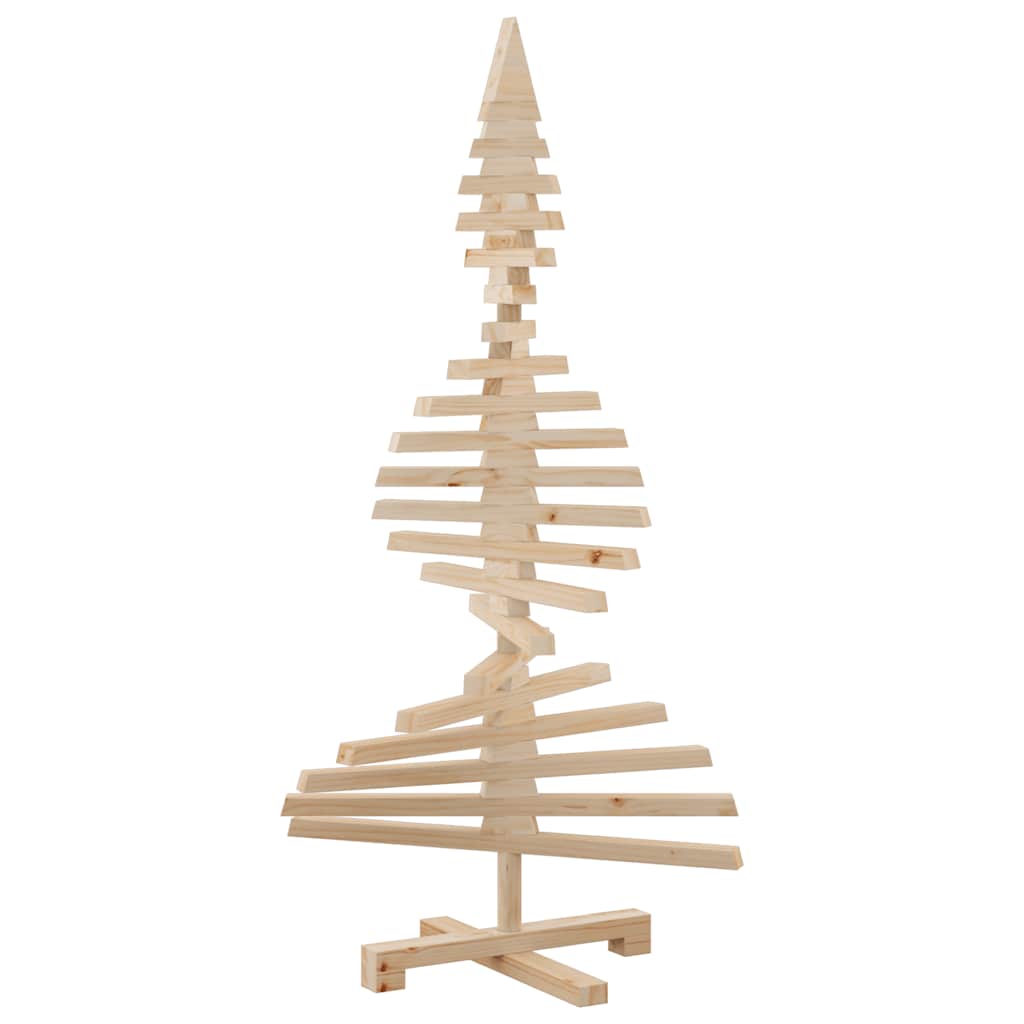 Wooden Christmas Tree For Decoration Solid Wood Pine