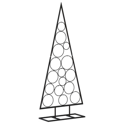 Metal Christmas Tree For Decoration Black