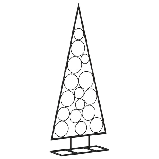 Metal Christmas Tree For Decoration Black