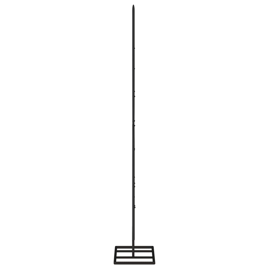 Metal Christmas Tree For Decoration Black