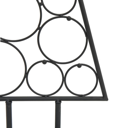 Metal Christmas Tree For Decoration Black