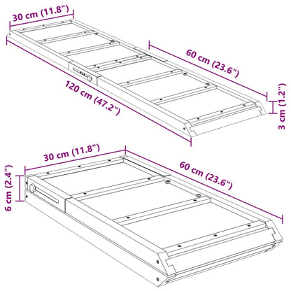 Dog Ramp Solid Wood Fir